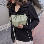 Ruched Cloud Shoulder Bag