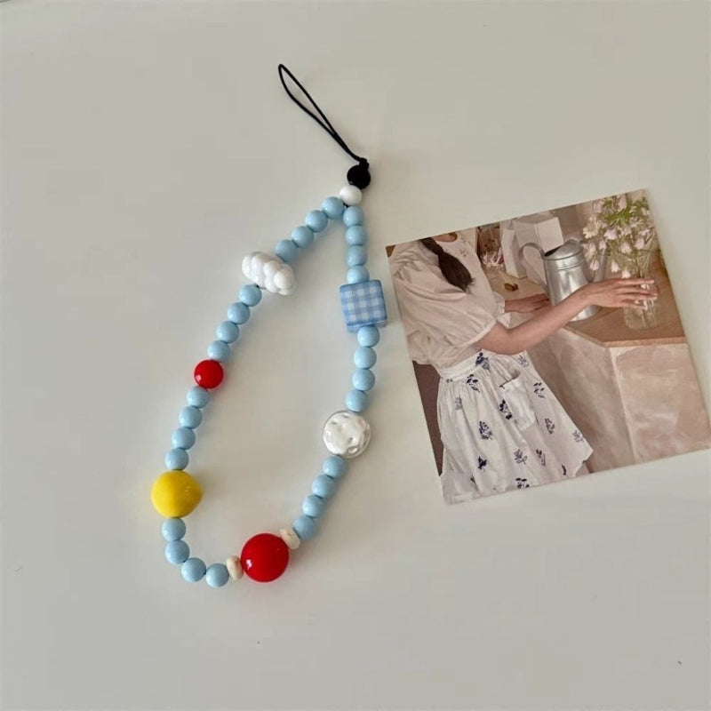 Beaded Phone Lanyard Strap