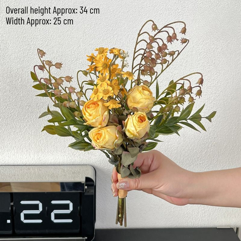 Artificial Flower Bouquet Decor
