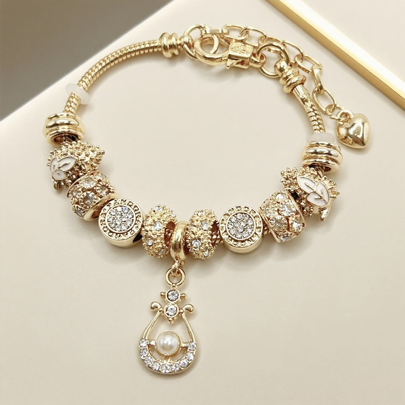 Adjustable Beaded Bracelet