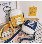 Trainer Shape Canvas Bag
