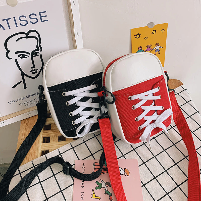 Trainer Shape Canvas Bag