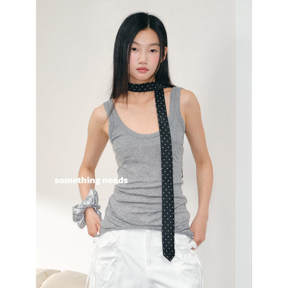 Striped College Zipper Tie - Modomu
