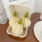 Hanging Garlic Kitchen Dishcloth