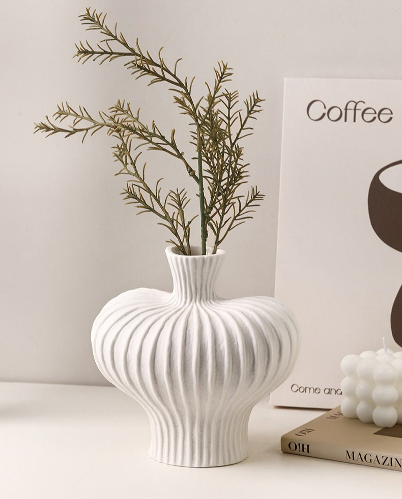 Wabi Sabi Ceramic Flower Vase