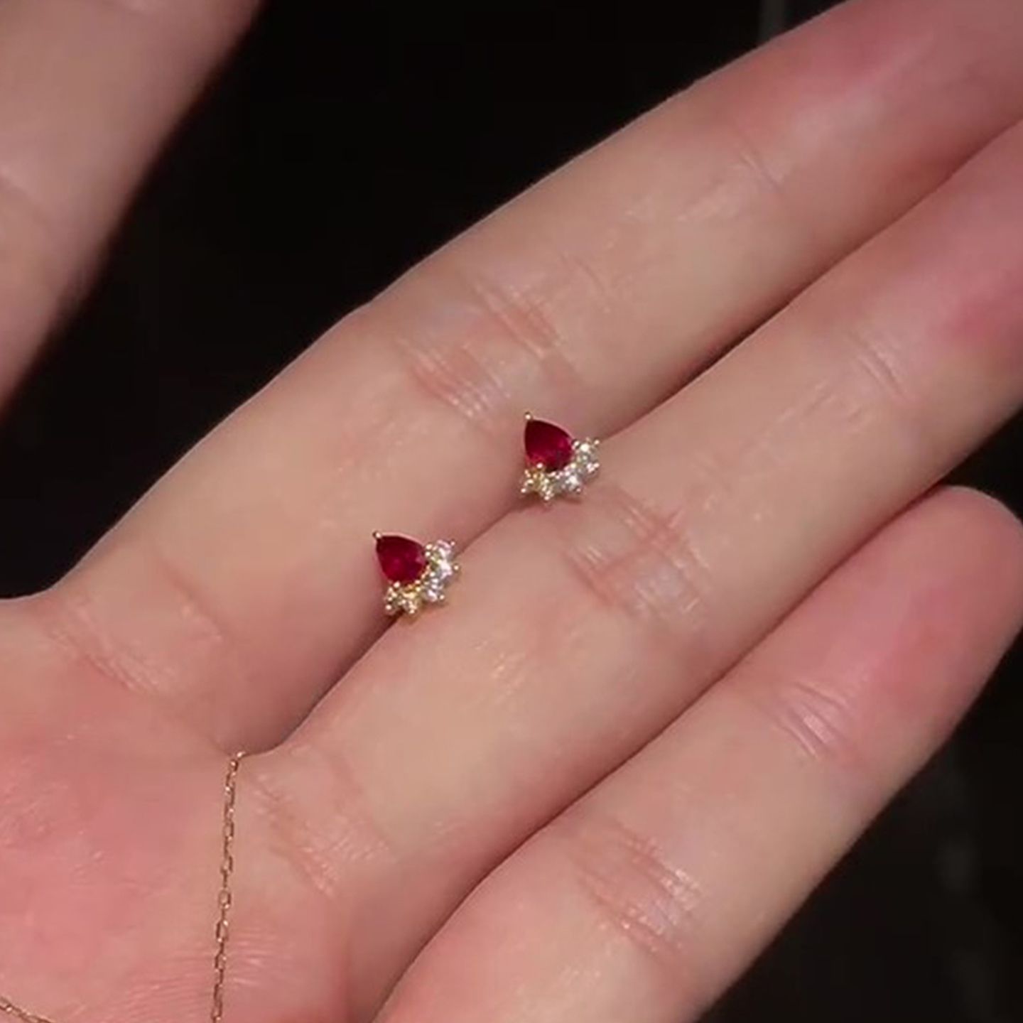 Water Drop Necklace Earrings Set - Modomu