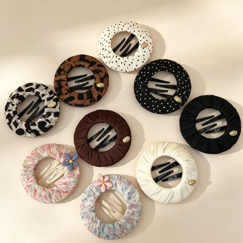 Flat Bun Maker Clip