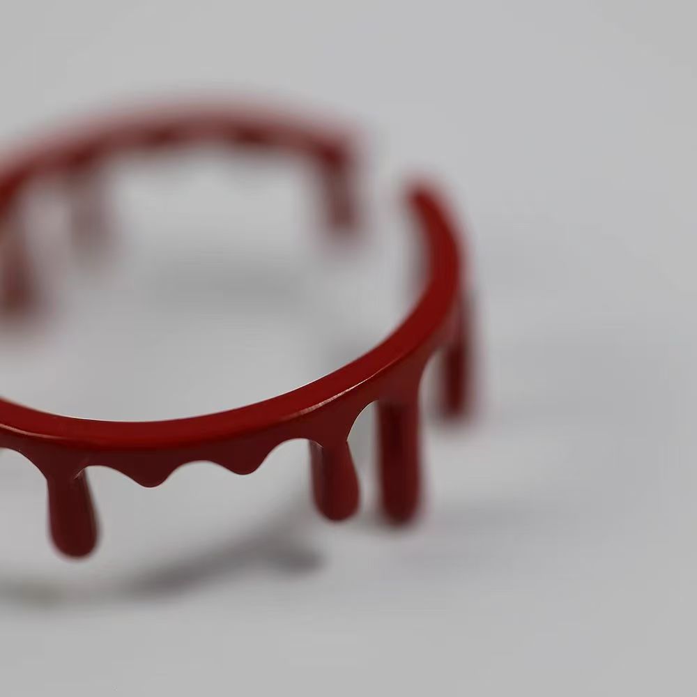 Dripping Blood Open Ring