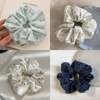Bow Scrunchie Lace Hair Set