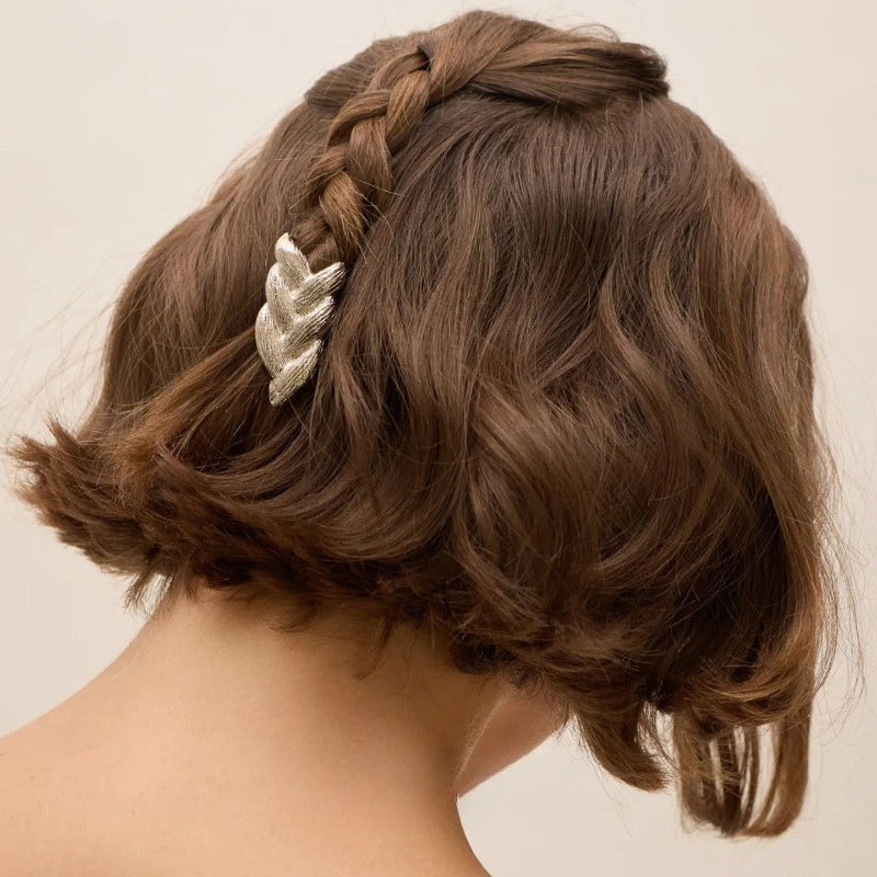 Two-Tone Braid Hair Tie