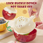 Handled Apple Fruit Drain Basket - Modomu