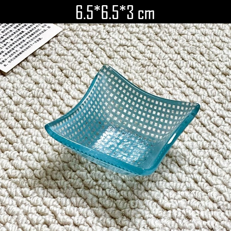 Textured Square Dipping Dish