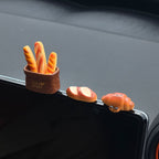 Mini Baguette Car Console Ornament