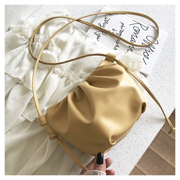 Ruched Cloud Shoulder Bag