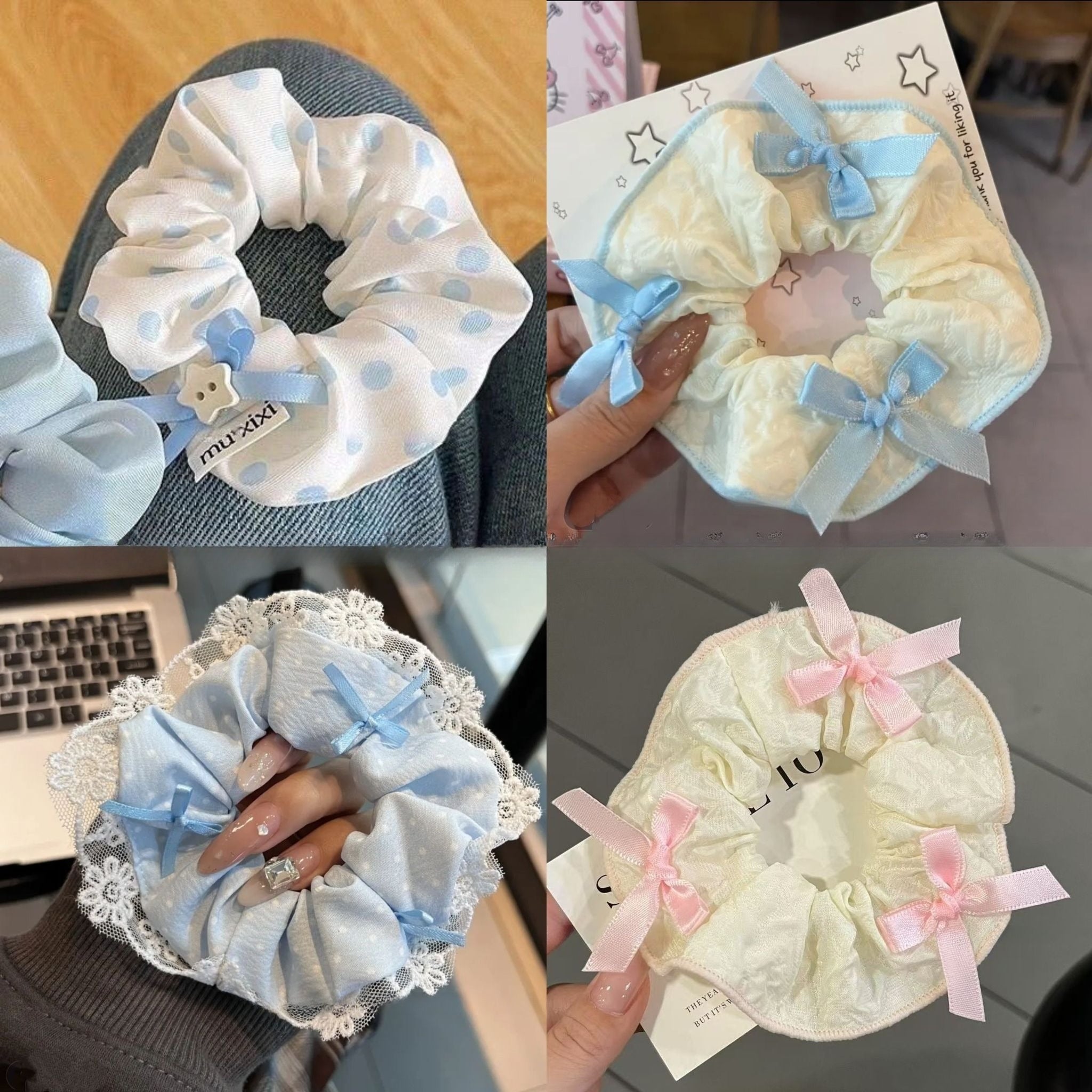 Korean Bow Ponytail Hair Rope - Modomu