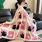 Cartoon Critter Snuggle Blanket