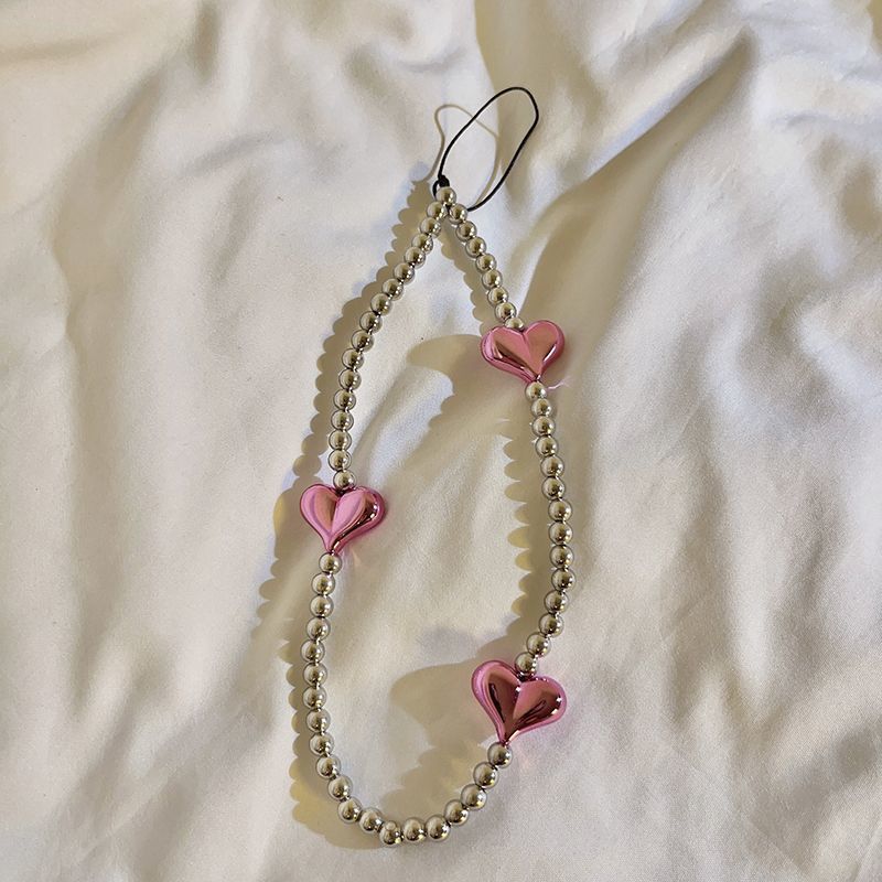 DIY Love Bead Phone Chain