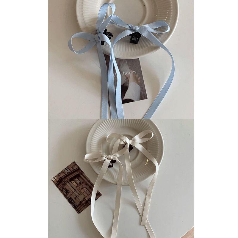 Ribbon Bow Claw Clips