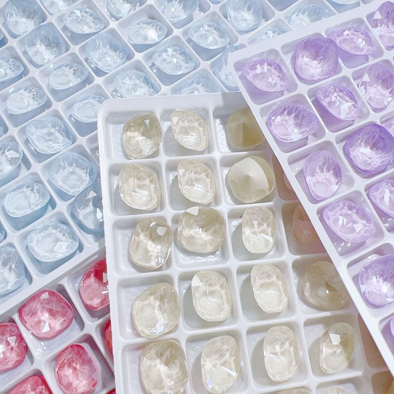 Jelly Cushion Nail Stones