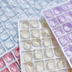 Jelly Cushion Nail Stones