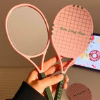 Tennis Racket Portable Makeup Mirror