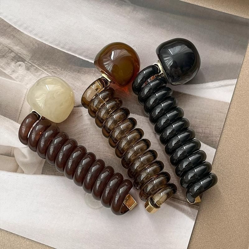 Spiral Coil Hair Ties