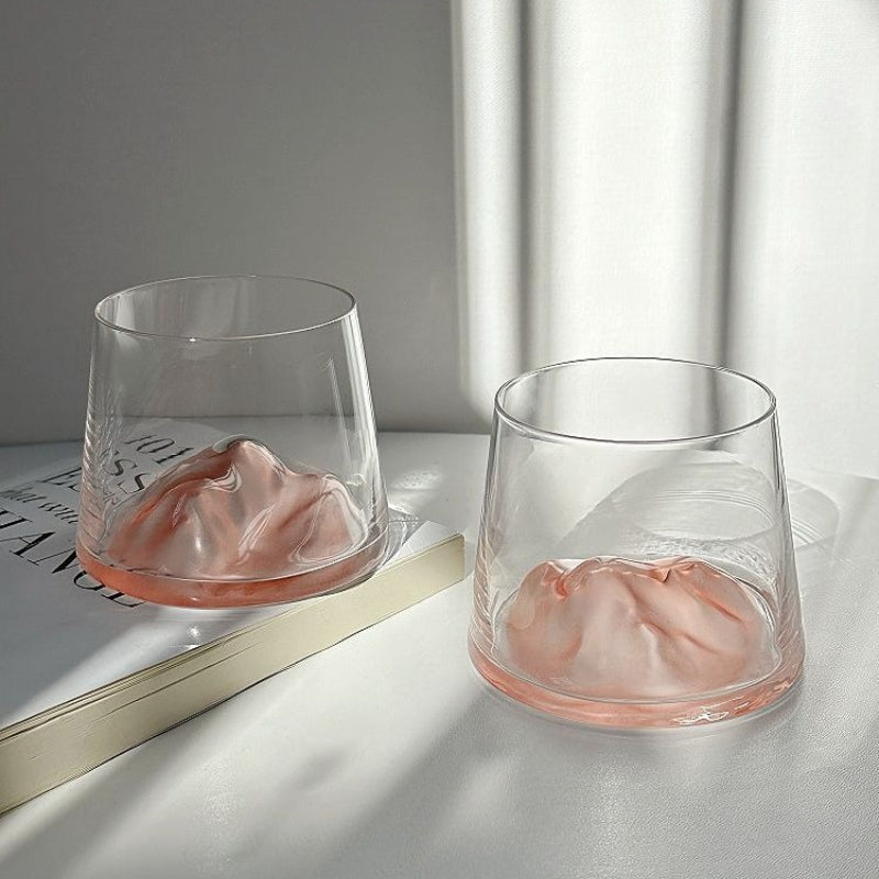 Medieval Mount Fuji Whiskey Glass - Modomu