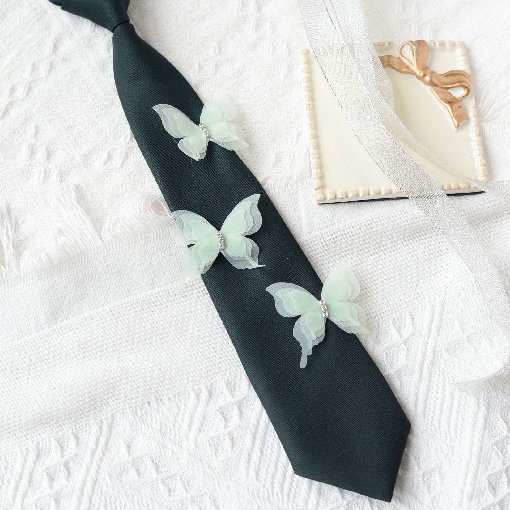Butterfly Lace No Tie Collar - Modomu