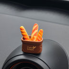 Mini Baguette Car Console Ornament
