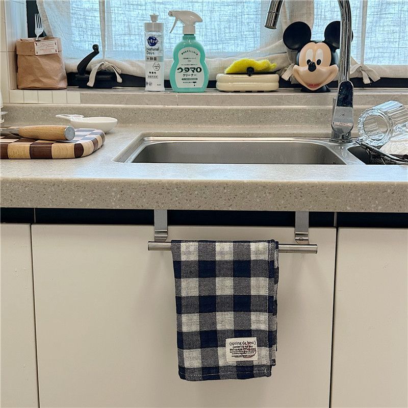 No-Drill Cabinet Towel Bar