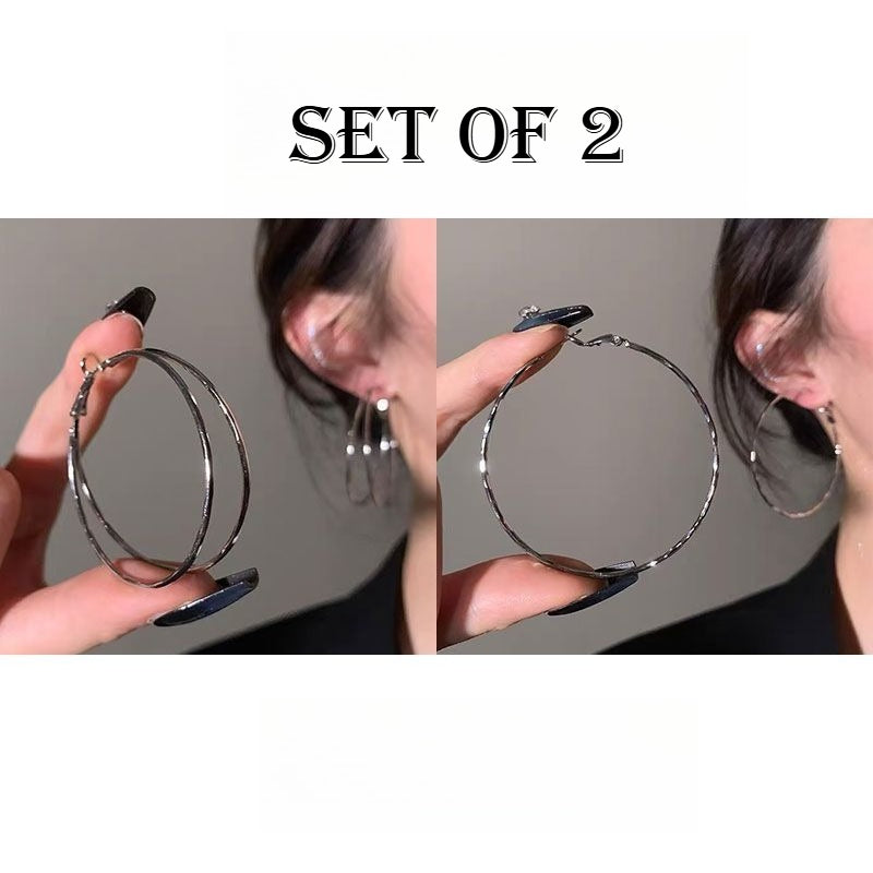 Bow Stud Earrings Statement