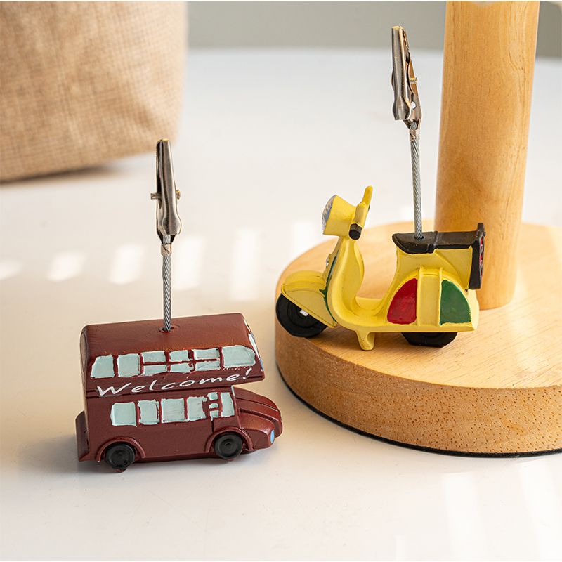 Cartoon Bus Photo Holder