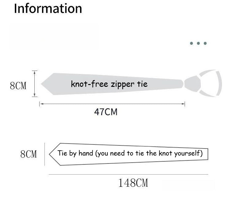 Floral Knot-Free Tie - Modomu