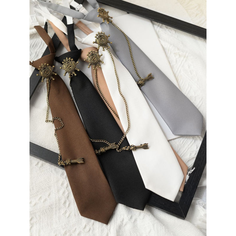 Retro Badge Tie Shirt Accessory - Modomu