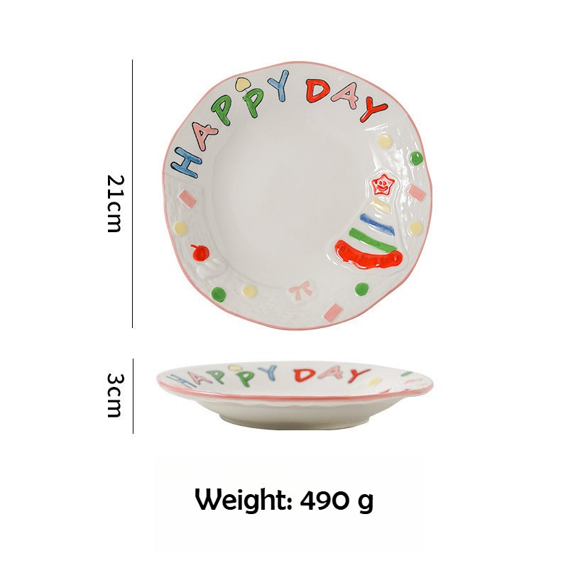 Hand Painted Ins Style Bowl - Modomu