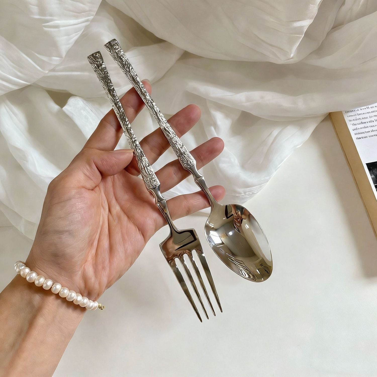 Flat Handle Stainless Cutlery Set