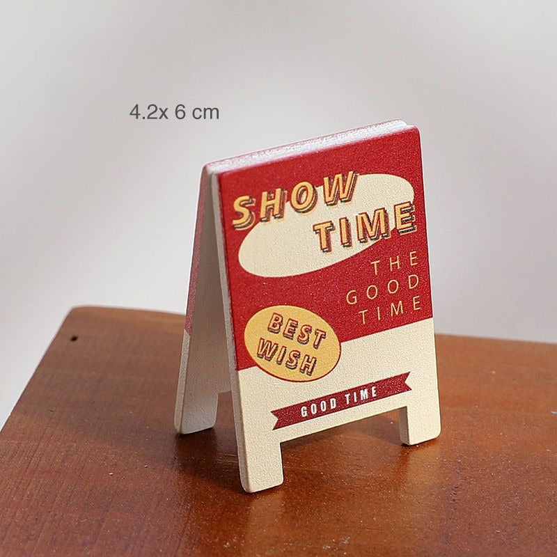Wooden Note and Photo Clip