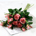 Artificial Rose Stems Home Decor