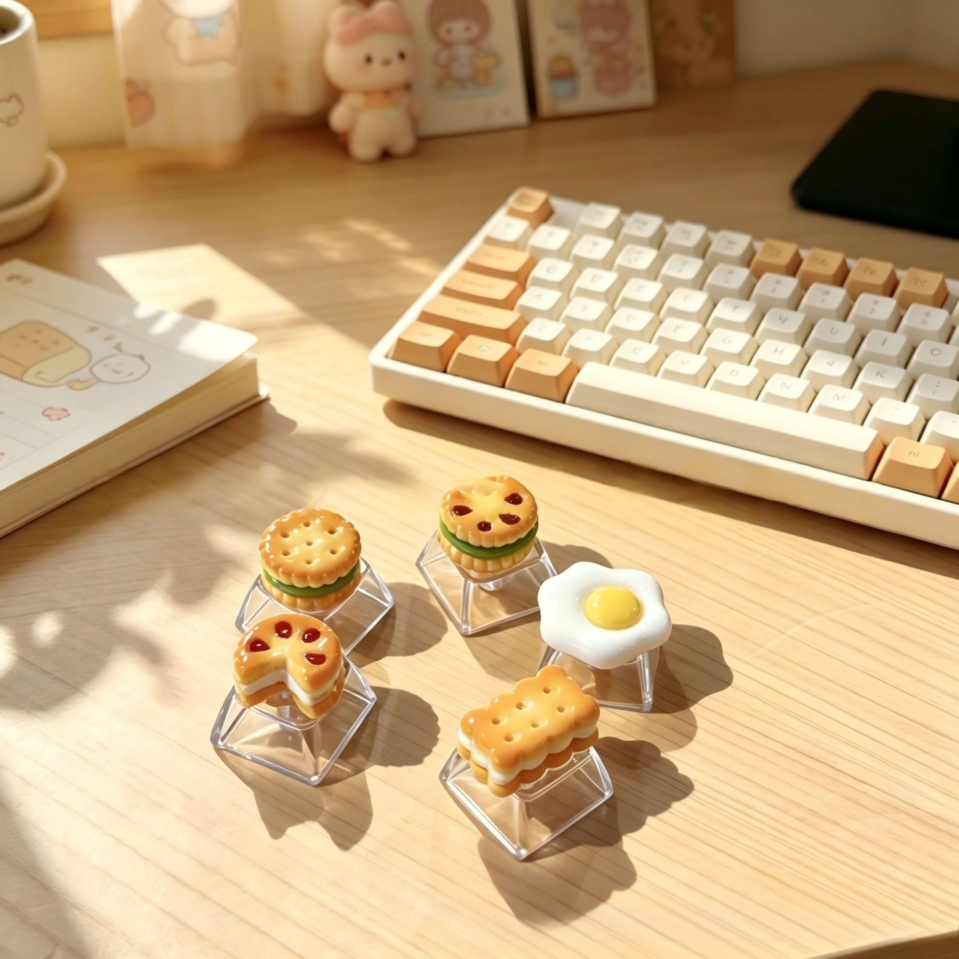 Bakery Biscuit Resin Keycap