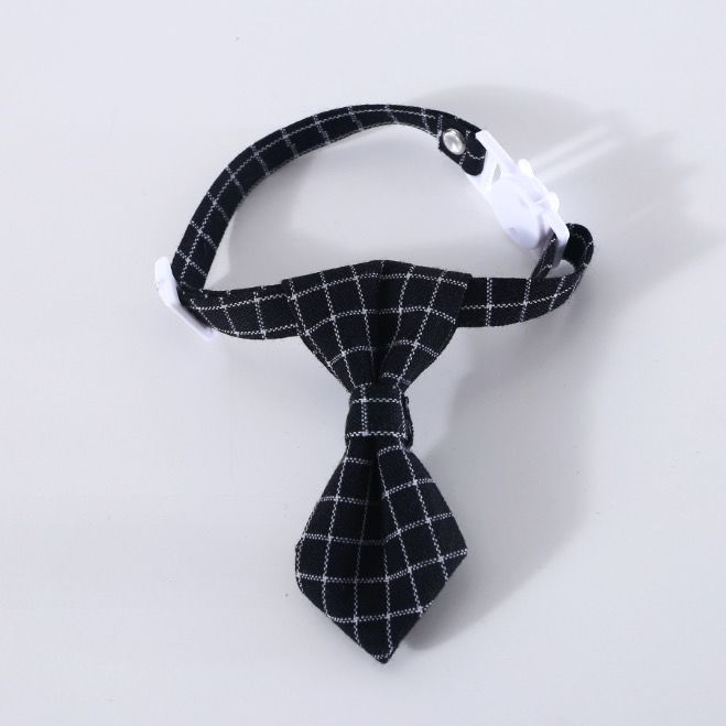 British Style Pet Bow Collar