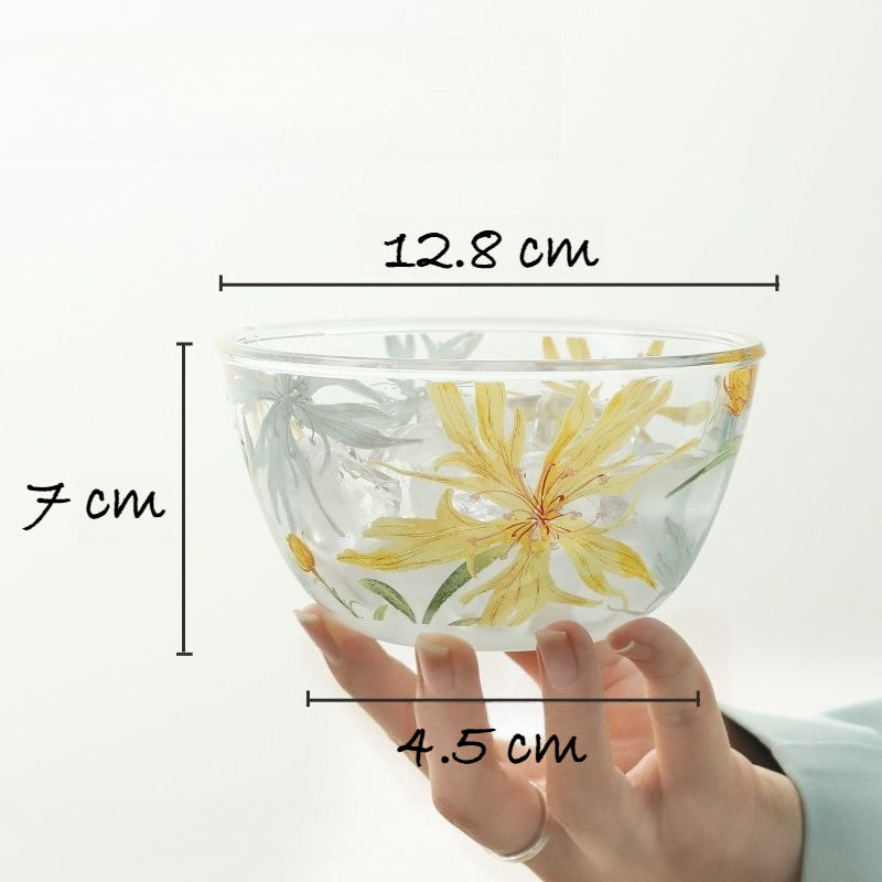 Botanical Print Salad Bowl