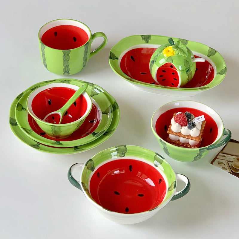 Watermelon Ceramic Soup Bowl - Modomu