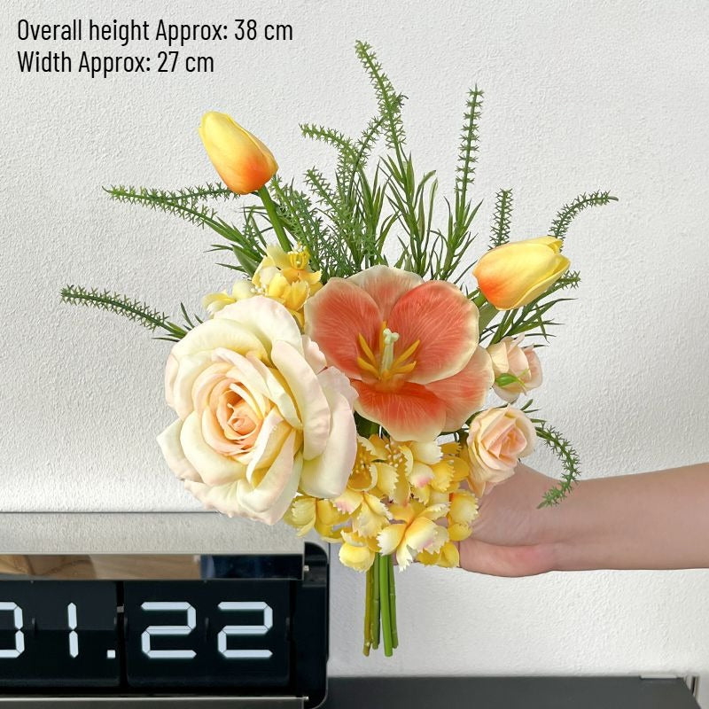 Artificial Flower Bouquet Decor