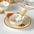 Cute Ceramic Cartoon Rice Bowl - Modomu