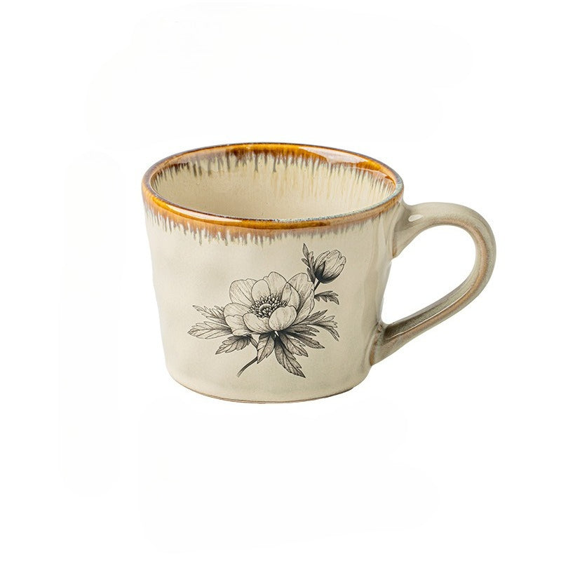 Antique Style Ceramic Coffee Mug - Modomu