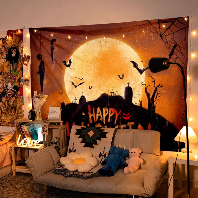 Printed Halloween Backdrop Cloth