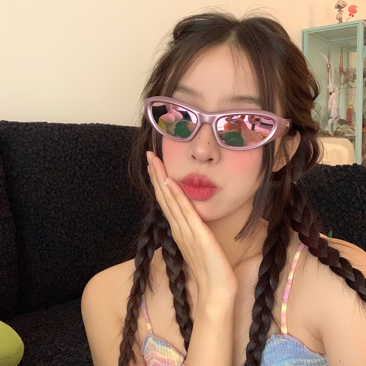 Butterfly Shield Fashion Sunglasses - Modomu