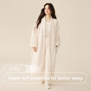 Fleece Thick Bathrobe