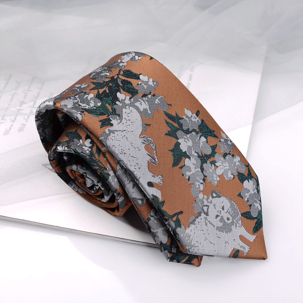 Handmade Retro Jacquard Tie - Modomu