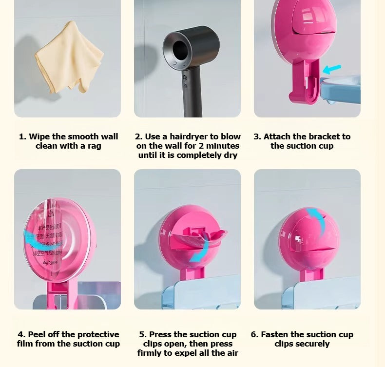Wall Toothbrush Holder With Hooks - Modomu